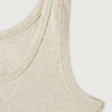 Bozy Tank Top - Melange Cream